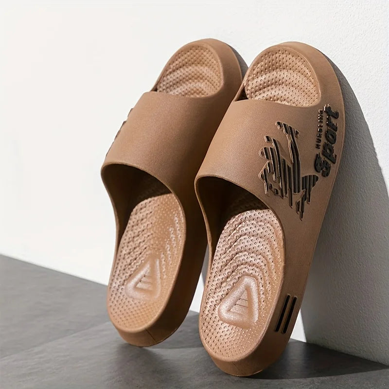 Men's Large Size Summer New Indoor Home Slippers Couple's Outdoor Anti-Slip Casual Sandals