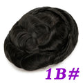Men Toupees Real Hair Replacement Systems Thin Skin base Indian Human Remy Hair Toupee with Tapes Hairpiece Male Wig Touchcolor