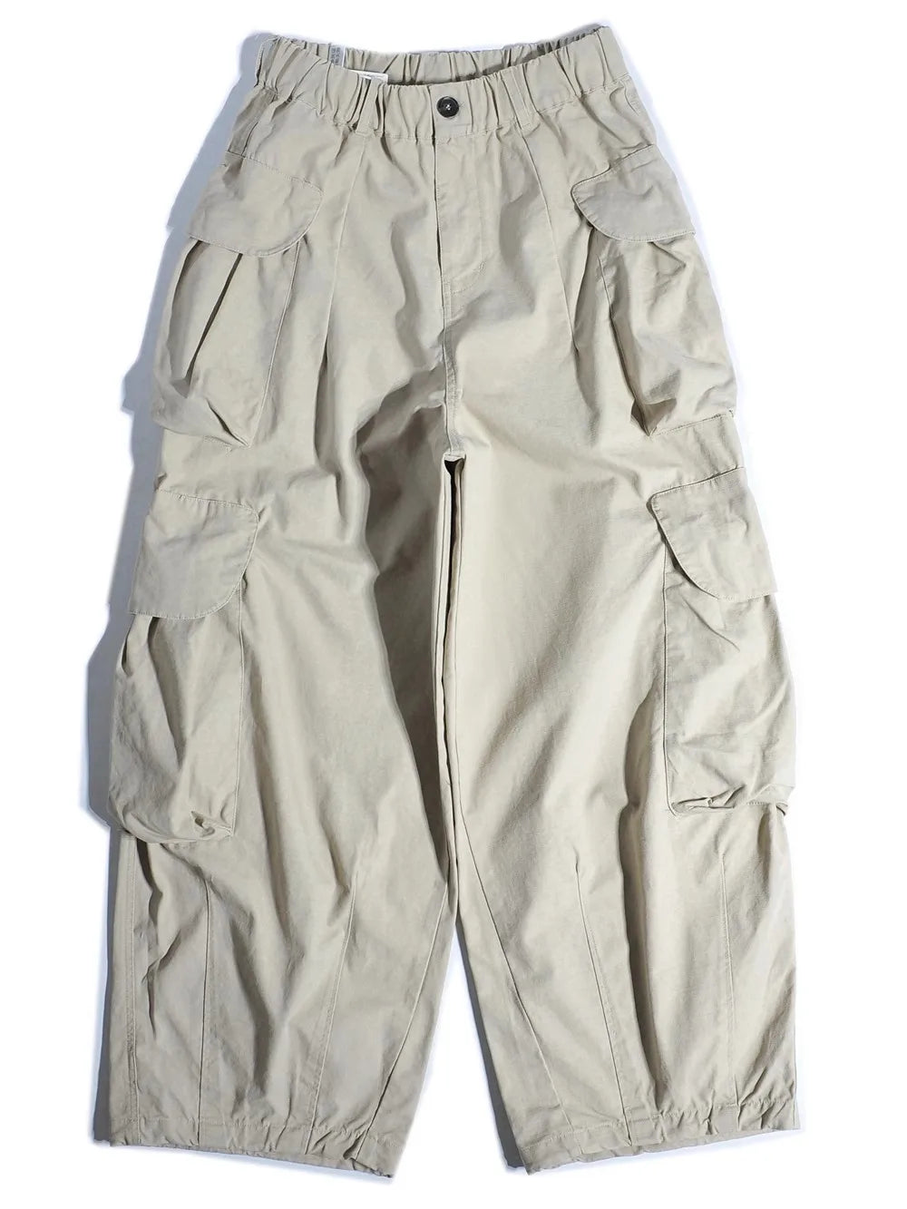 Heavyweight Wide Leg Workwear Trousers CityBoy Hong Kong Style Multi-Pocket Loose Straight Casual Shape Men's Pants