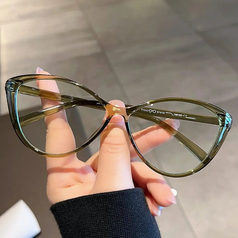 2024 Retro Myopia Glasses Women Mens Glasses European and American Style Cat Eye Reading Glasses-1.0 To -4.0 Eye Glasses