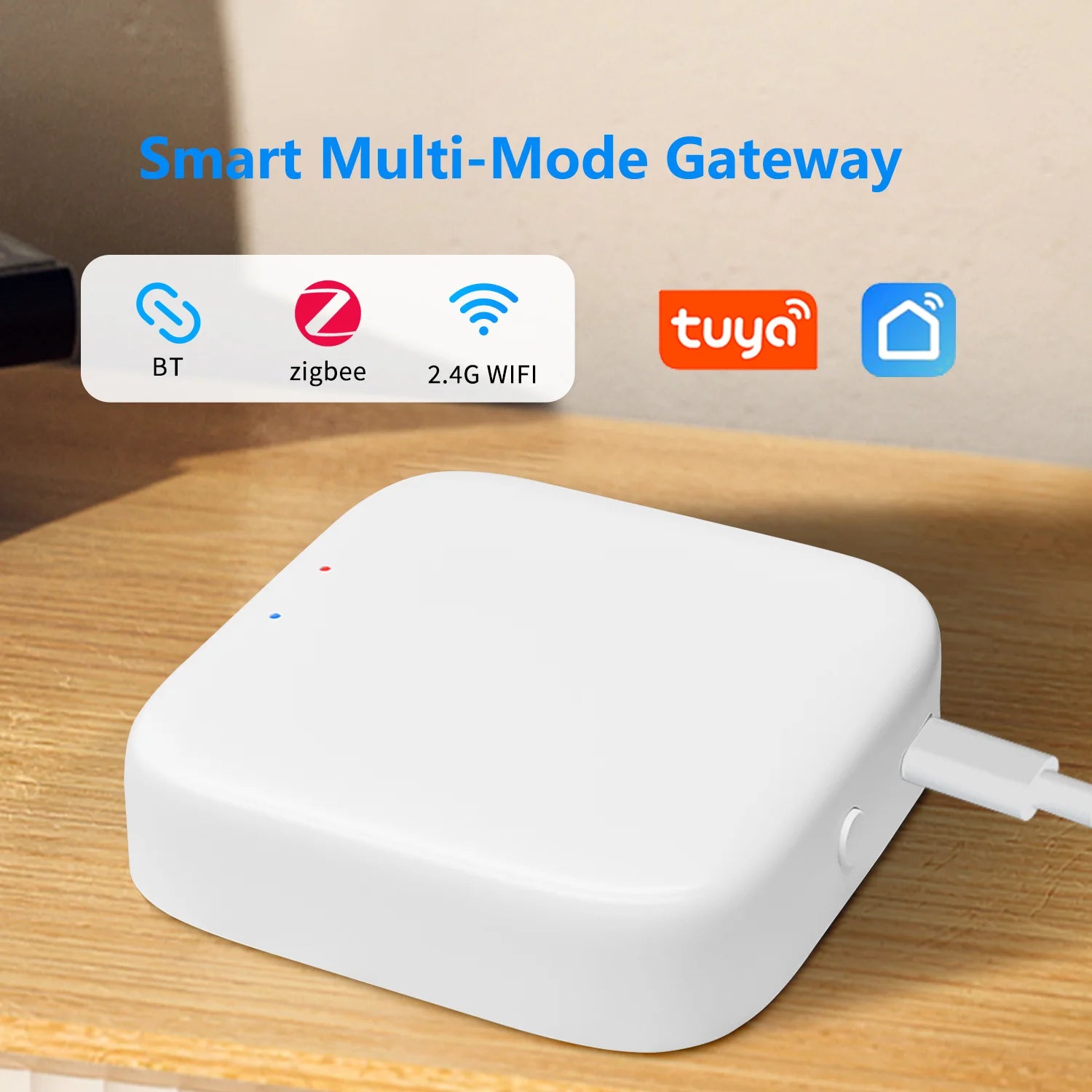 Tuya Bluetooth Multi-mode Gateway Hub Smart Home Wireless Control Hub Smart Life App Control Works With Alexa