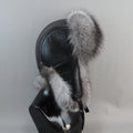 2026 Unisex Outdoor Windproof Winter Natural Real Fox Fur Bombers Hats Women Raccoon Fur Cap Luxury Real Sheepskin Leather Hat