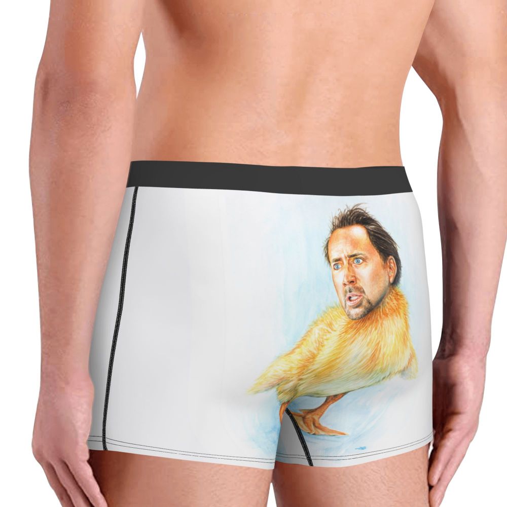 Custom Nicolas Cage Boxer Shorts For Homme 3D Printed Male Nic And His Girls Underwear Panties Briefs Breathbale Underpants