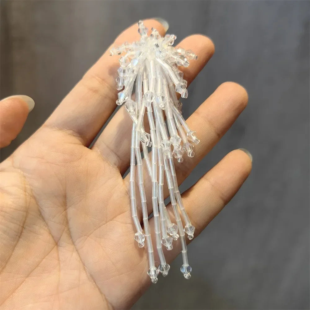 1PCS Fashion Silver Pearl Bow Pendant Gemstone Shoelaces Charms for Sneakers Shoe Decorations Buckle Girl Heart Shoe Charm