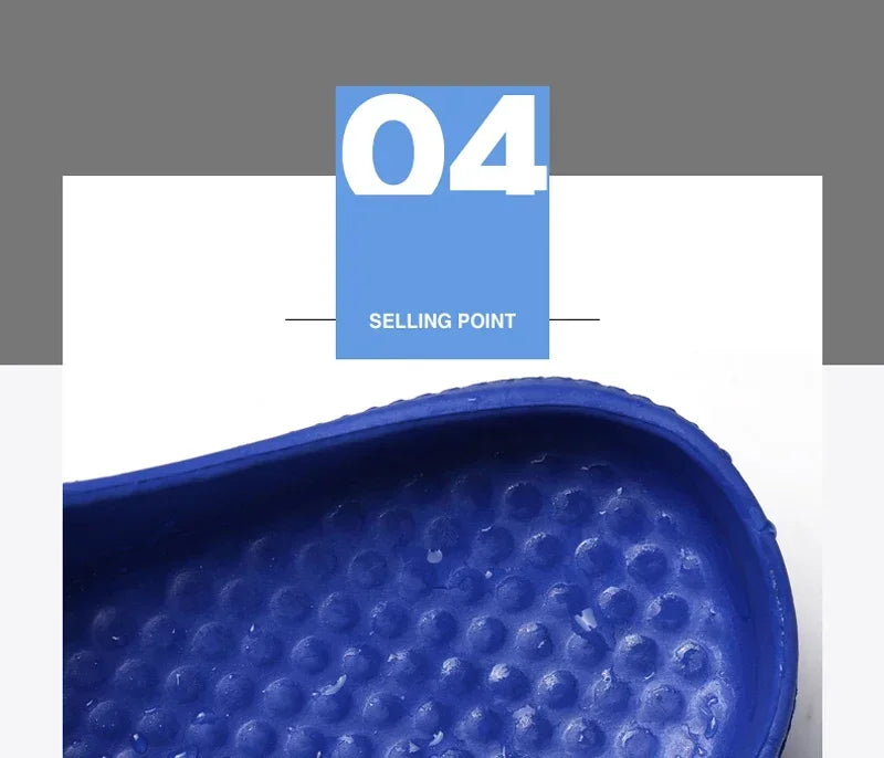 YRZL Mens Sandals Light EVA Summer Casual Shoes Hole Shoes Clogs Lovers Home Garden Outdoor Big Size 45 Male Beach Flat Slippers