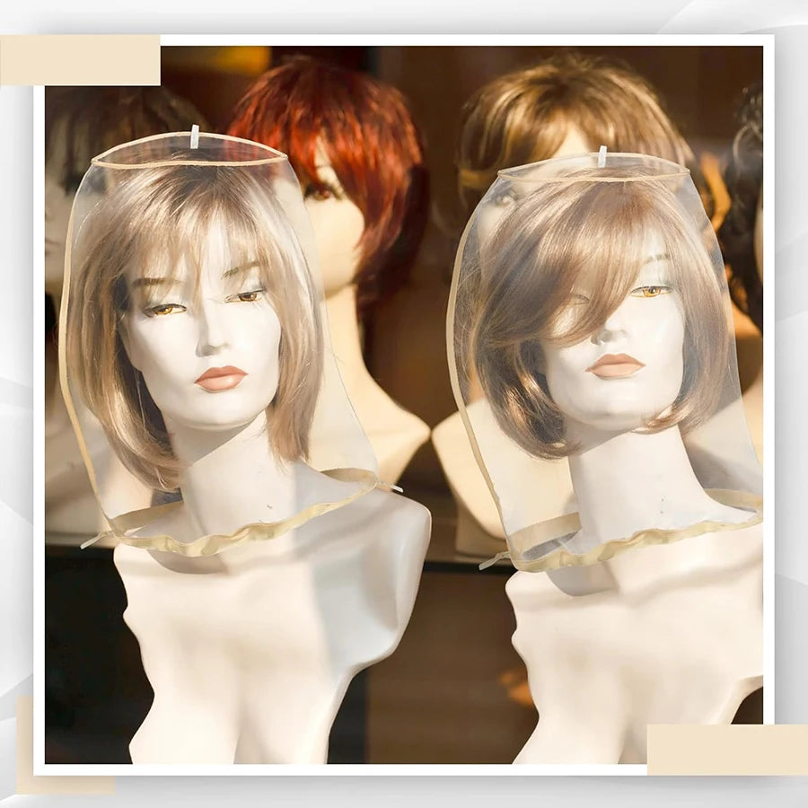 1/6 Pcs Wig Bags Adjustable Wig Storage for Multiple Wigs with Drawstring  Portable Wig Storage Bags