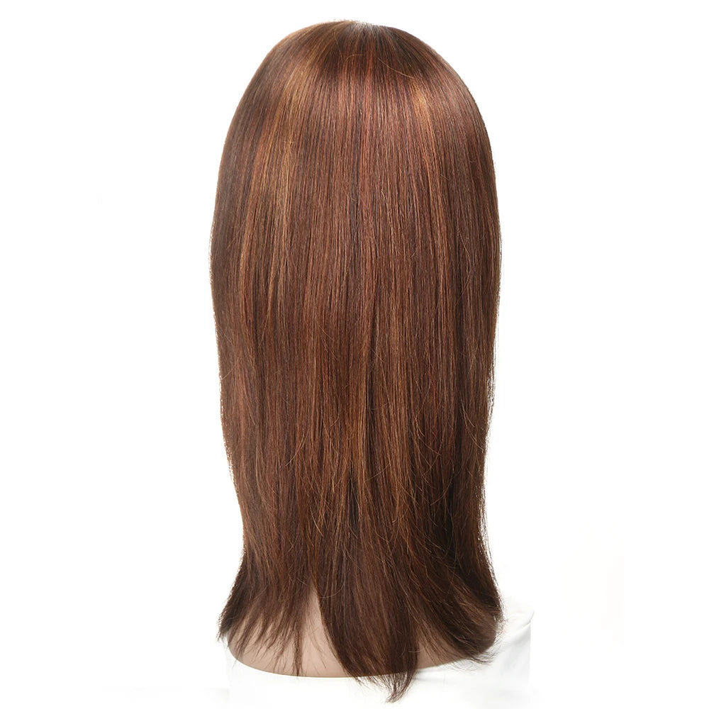 Sleek Highlight Lace Front Wig For Women 13x4 Lace Front Brazilian Hair Wigs Straight Colored Lace Wigs 18 Inch Long Lace Wigs