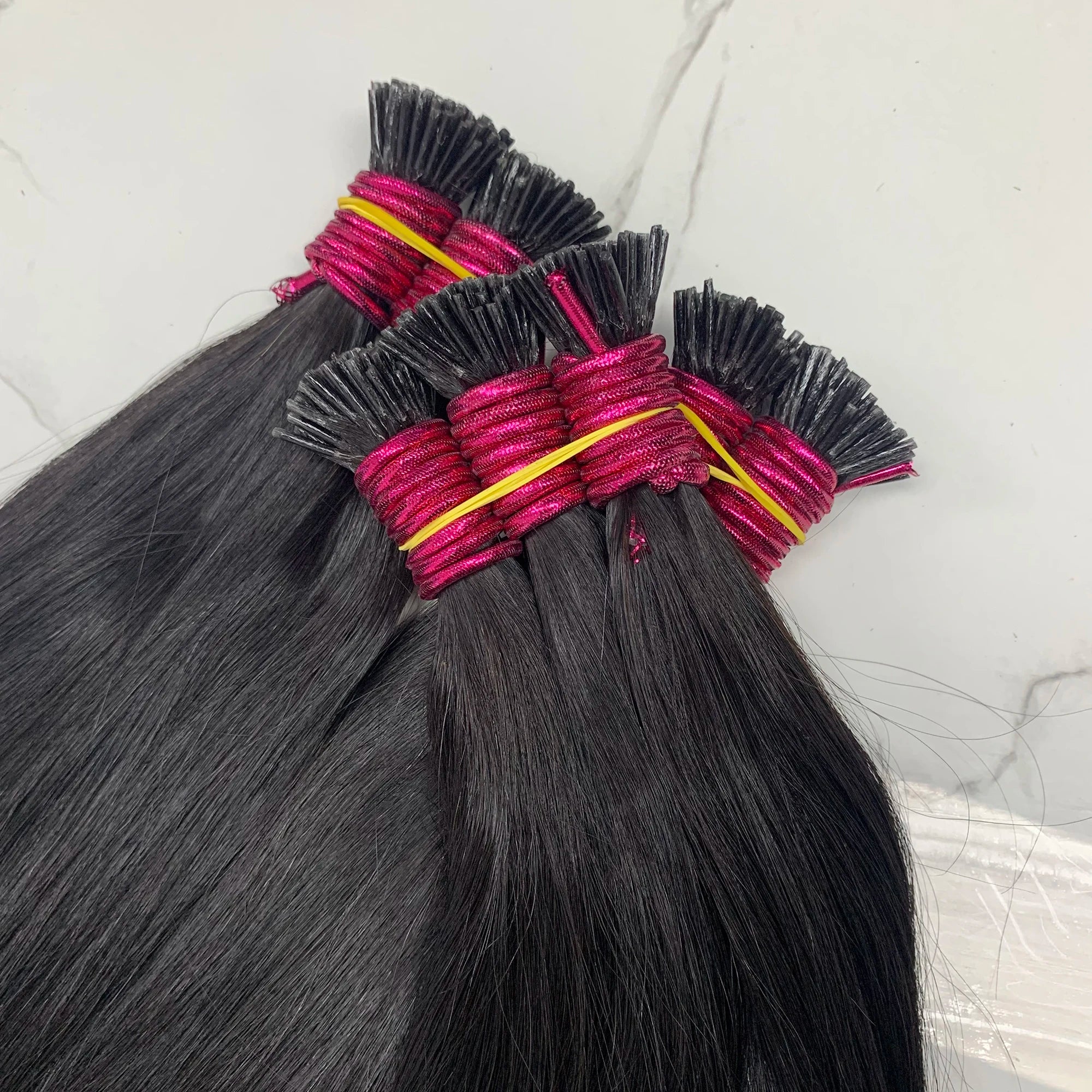 Straight ITIP Human Hair Extension 12A 100% Real Human Hair Extensions 0.8g/pc Capsule Keratin Human Fusion Hair Extension
