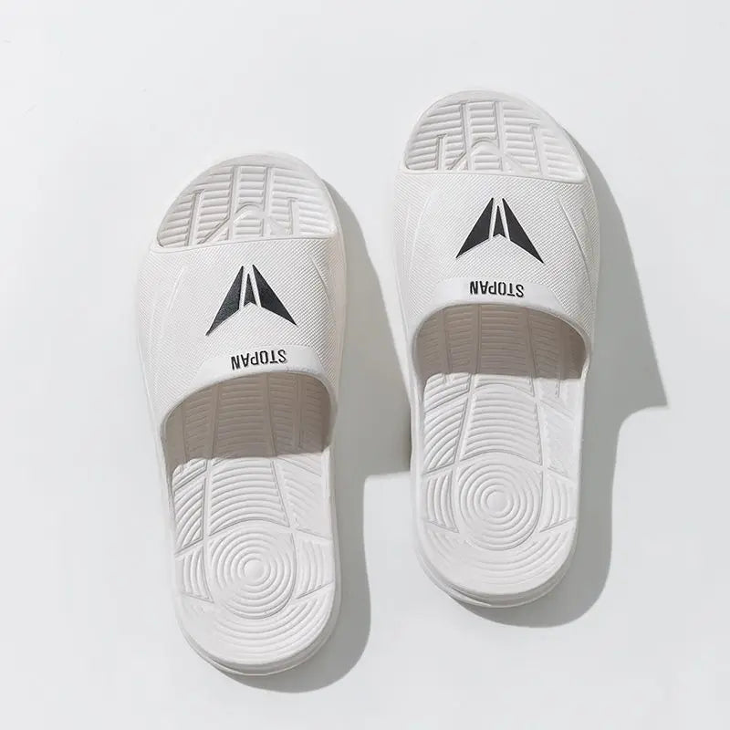 2024 New Men's Slippers Plus Size Men Indoor Home Slippers Bath Slipper PVC Soft Sole anti slip Outdoor Beach Flip Flops Sandals