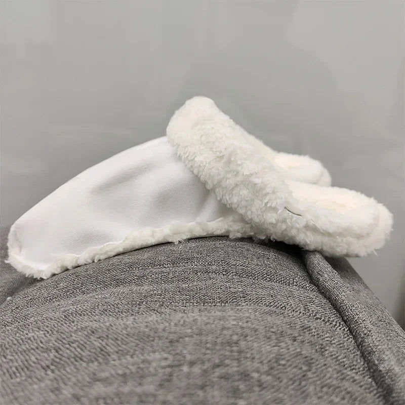 New Winter Warm Ankle Sock Plush Liner Shoes Charm Insoles Shoe Charms Thicken Plush Insole for Women Men Shoe Covers Removable