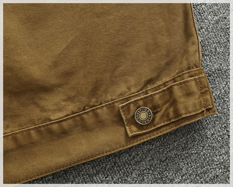 Patchwork stitching vest vest Spring and autumn men and women couples American outdoor multi-pocket sleeveless coat