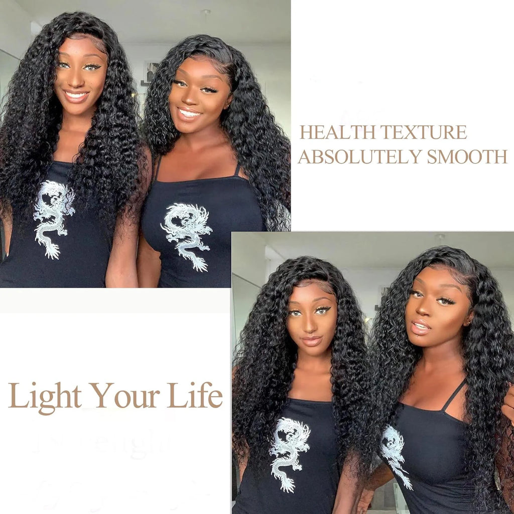 Curly Tape in Hair Extensions Deep Wave Tape in Hair Extensions 100% Human Hair Full Head Skin Adhesive Natural Black 24 26 Inch