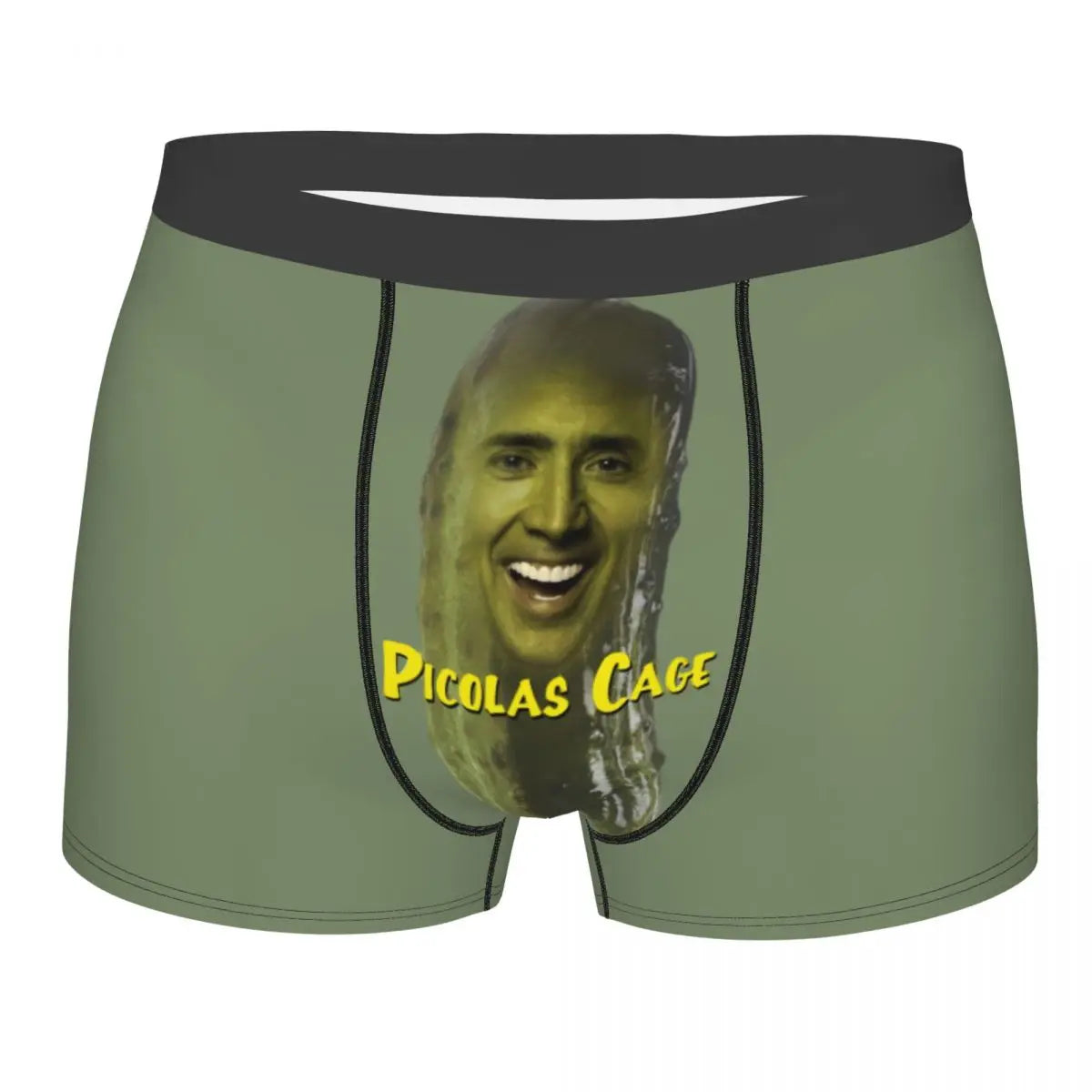 Custom Nicolas Cage Boxer Shorts For Homme 3D Printed Male Nic And His Girls Underwear Panties Briefs Breathbale Underpants