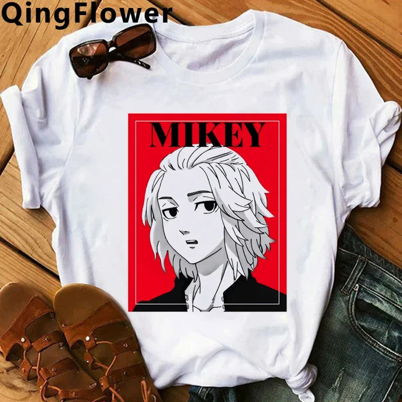 Hot Japanese Anime Tokyo Revengers T Shirt Men Chifuyu Matsuno Graphic Tees Anime T-shirt Unisex Summer Tops Tshirt Male