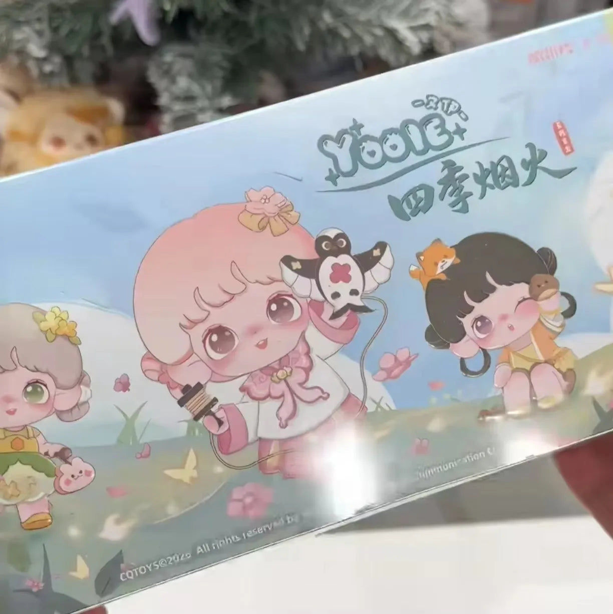 Original Yooie Theatre Time Series Mini Blind Box Blind Bag Trendy Toys Cute Figurines Collectibles Birthday Gifts For Girls