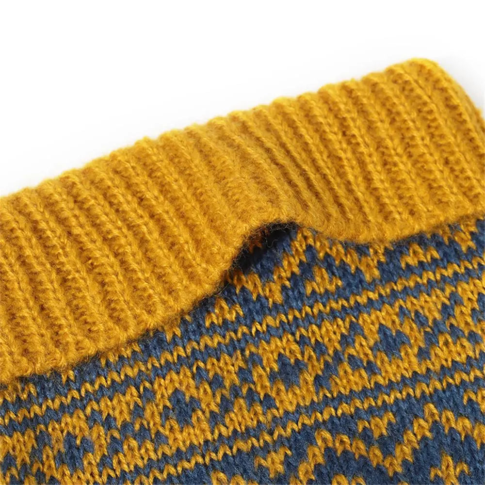 Ourdoor Winter Warm Mens Pom Pom Hat Knitted Beanie Cap Cable Bobble Hat Pom Wooly Cap