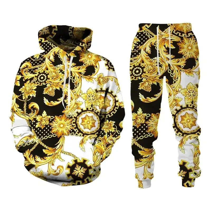 2023 New Men's Skull Hoodie Sweatshirts 3D print Head Pattern Hooded Pullover Autumn Fashion Casual Sweatshirt