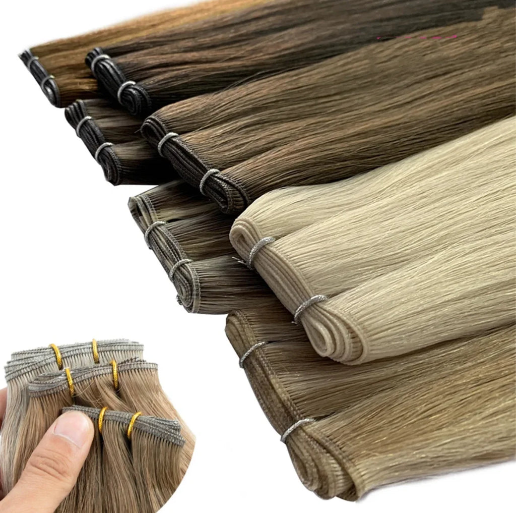 Mini bottle Transparent Hair Weft Glue for Making Repairing Machine Made Blonde Hair Weft No Shedding