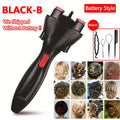 Electric Hair Braider Automatic Plait Styling Machine Quick Braiding Tool Cordless Portable Hair Styling Tool for Home Travel