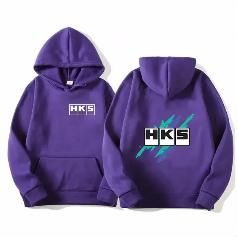 Japan JDM Modified Car HKS ENDLESS Hoodie Women Men Printed Hoodie Loose Casual Hoody Sweatshirt Unisex Long Sleeve Pullover