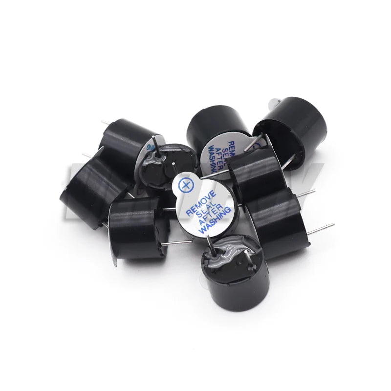 10PCS 3V 5V 12V 12 x 9.5MM Active Buzzer Magnetic Long Continous Beep Tone