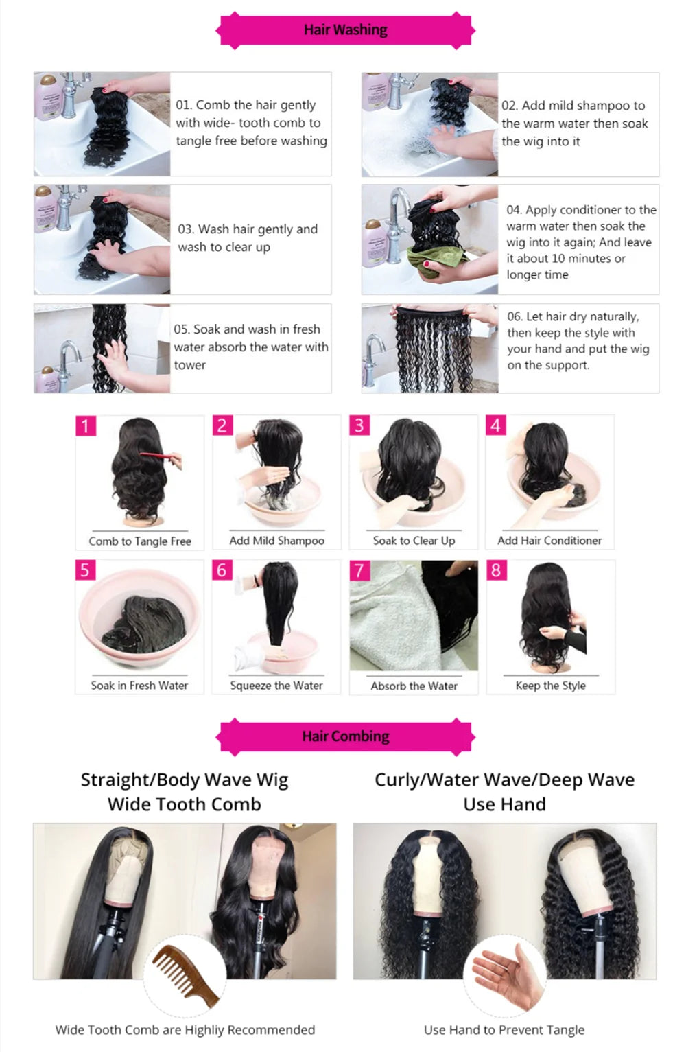 Curly Human Hair Wig Short Bob Pixie Cut Wig Human Hair For Women Brazilian Water Wave 13x1 Transparent Lace Wig