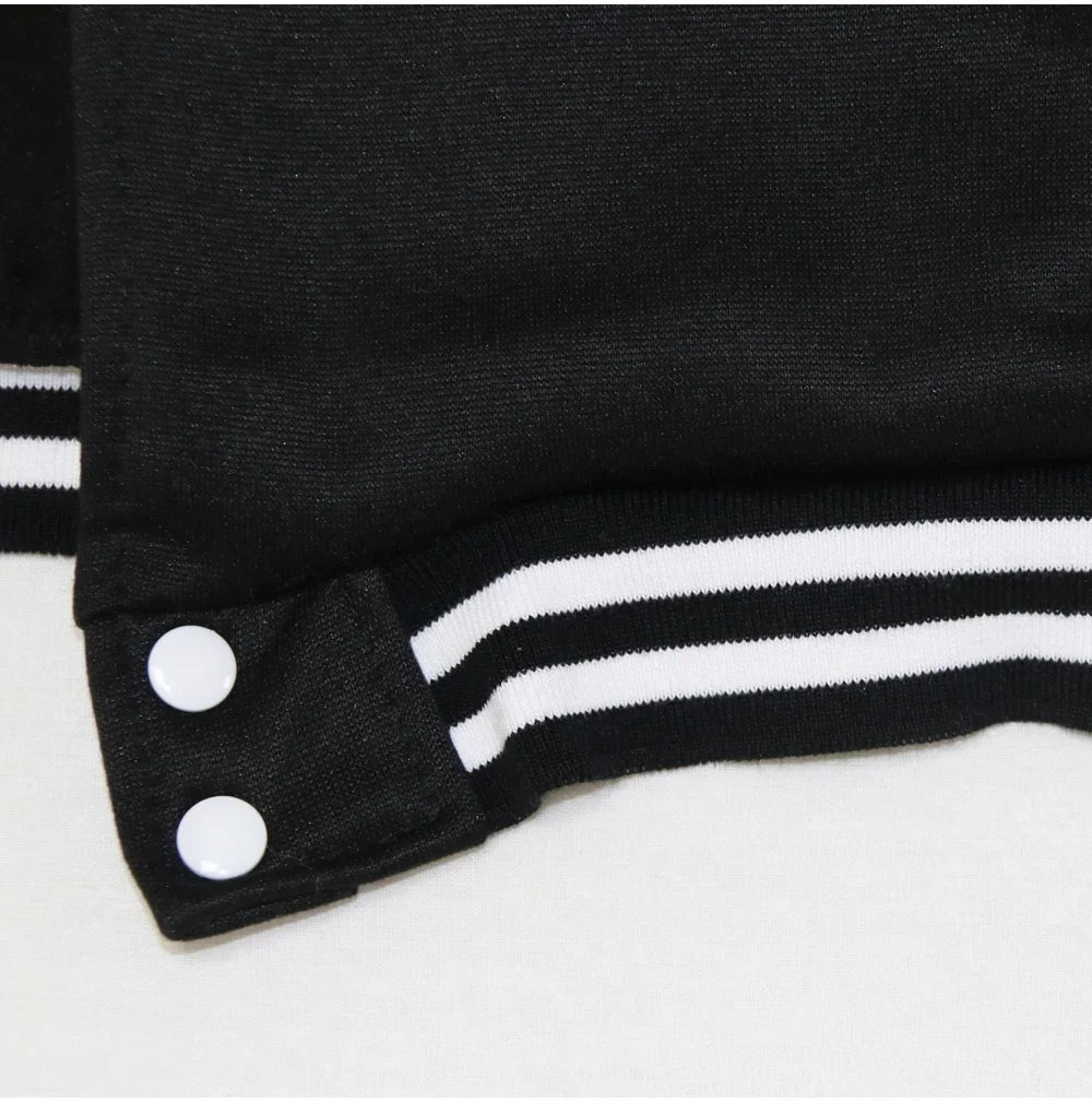 New Anime Solo Leveling Print Baseball Jacket Women Men Casual Loose Jacket Autumn Winter Sweatshirt Jersey Tops