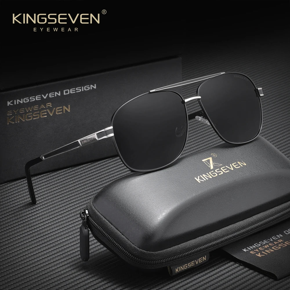 KINGSEVEN Brand Classic Sunglasses Polarized UV400 Shades Driving Glasses For Men Women Eyewear