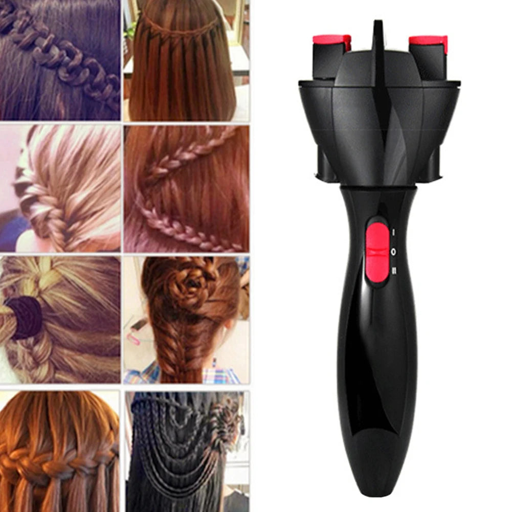 Electric Hair Braider Automatic Twist Knitted Device Hairstyle Braiding Machine
