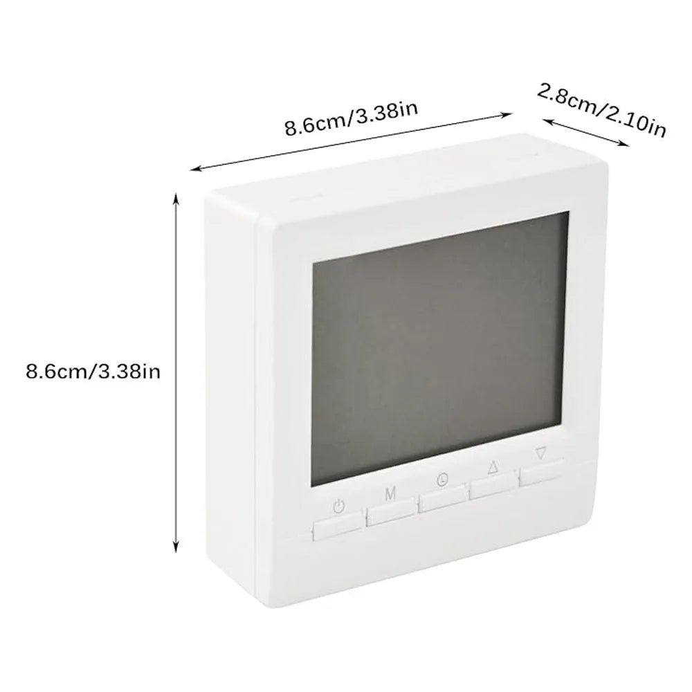 Digital Smart Thermostat Programmable Gas Boiler Heating Temperature Regulator Hand Controller Battery Thermostat with Kid Lock