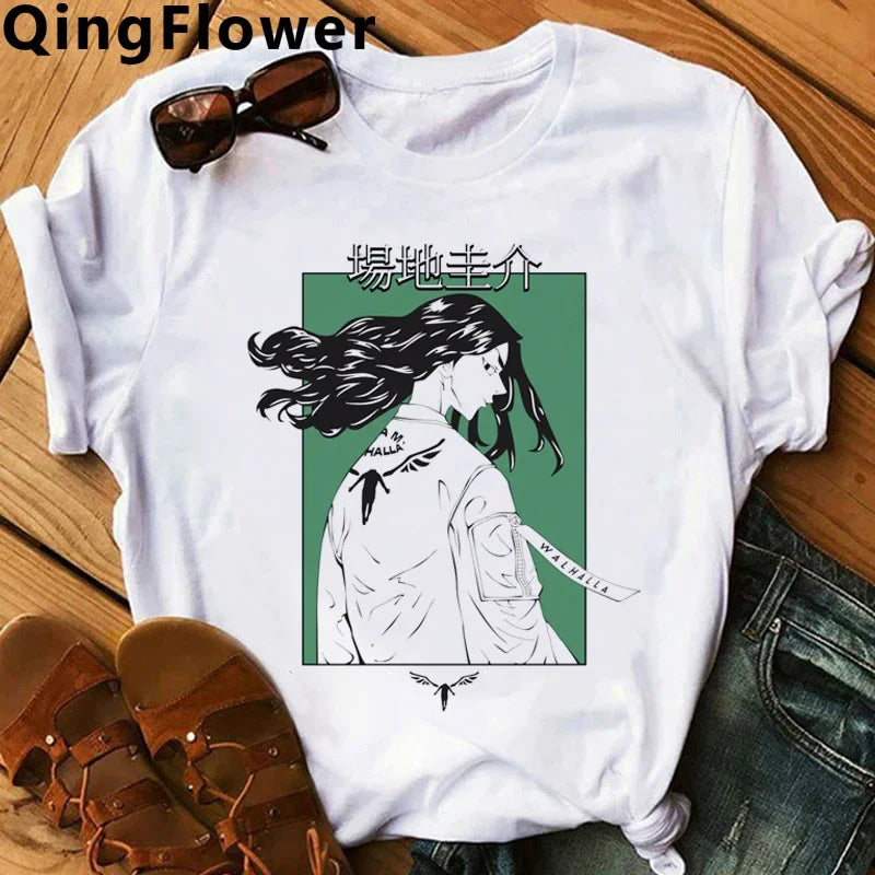 Hot Japanese Anime Tokyo Revengers T Shirt Men Chifuyu Matsuno Graphic Tees Anime T-shirt Unisex Summer Tops Tshirt Male