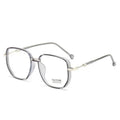 Vintage Square Metal Glitter Frame Reading Glasses Gafas Women Fashion Optical Eyewear Anti-blue Light Presbyopia Eyeglasses