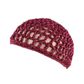 1pc Mesh Crochet Hair Net Woven Hair Cap Bonnet Night Cap Sleep Cap For Women Wig Head Cover Accessories