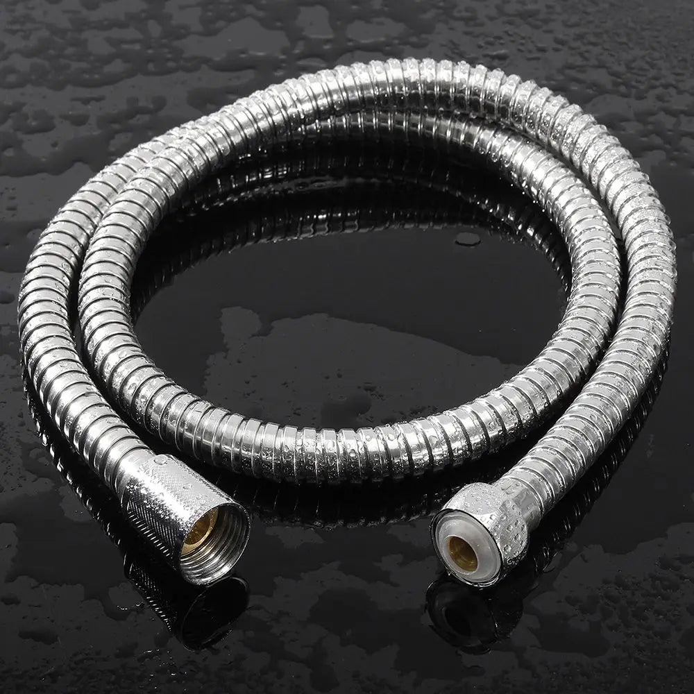 Flexible Stainless Steel Plumbing Hose Shower Head Tube Bathroom Pipe 1-3m