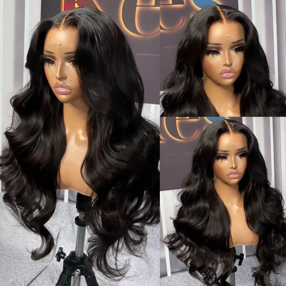 30 36 Inch Body Wave 13x6 Hd Transparent Lace Frontal Wig 13x4 Lace Front Human Hair Wig 360 Brazilian PrePlucked Wigs For Women