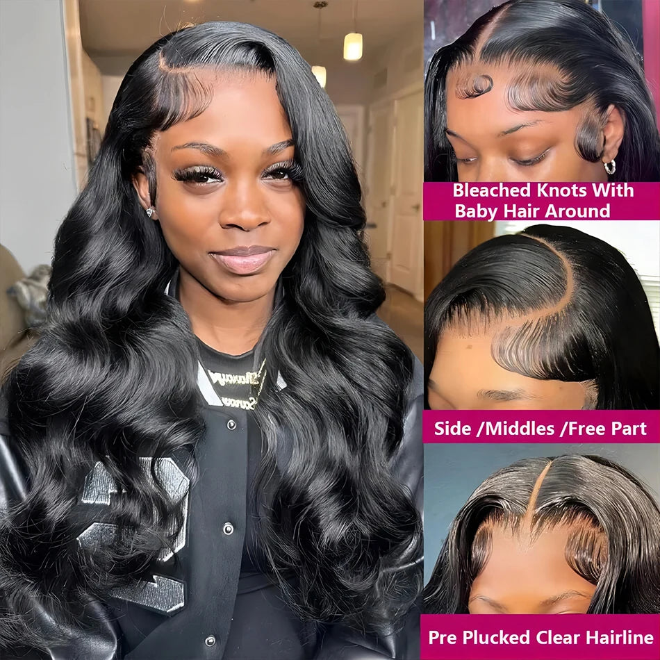Body Wave Lace Front Wig 13x4 Lace Frontal Wig Glueless Transparent Human Hair Wigs For Women Brazilian Remy Wig On Promotion