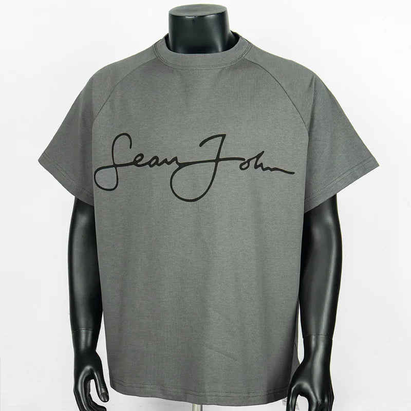 American High Street Fashion Multi-color Style Tops Men Women Couples Daily Casual Clothing Kanye West T-shirts
