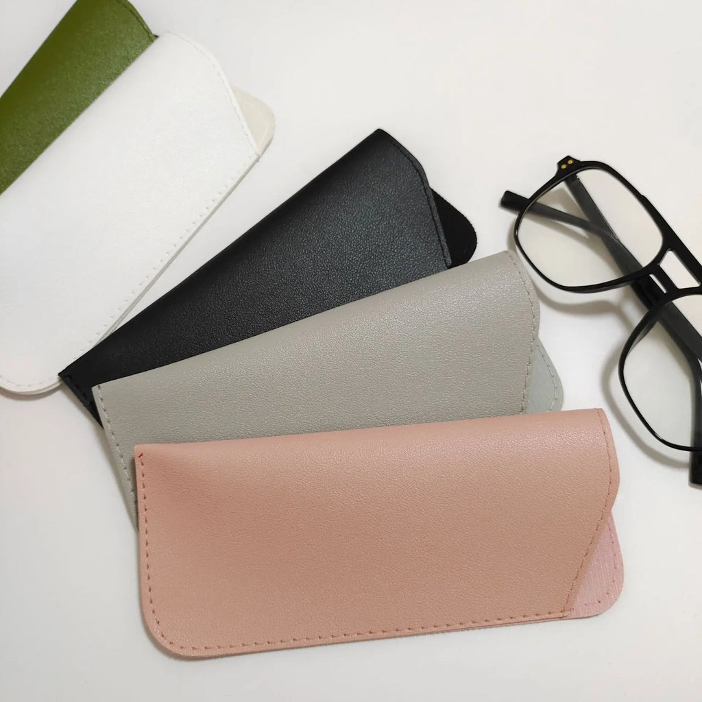 Glasses Case Soft Case Eyeglasses Holder Eyewear Pouch Portable Spectacle Case For Travel Storage Eyewear