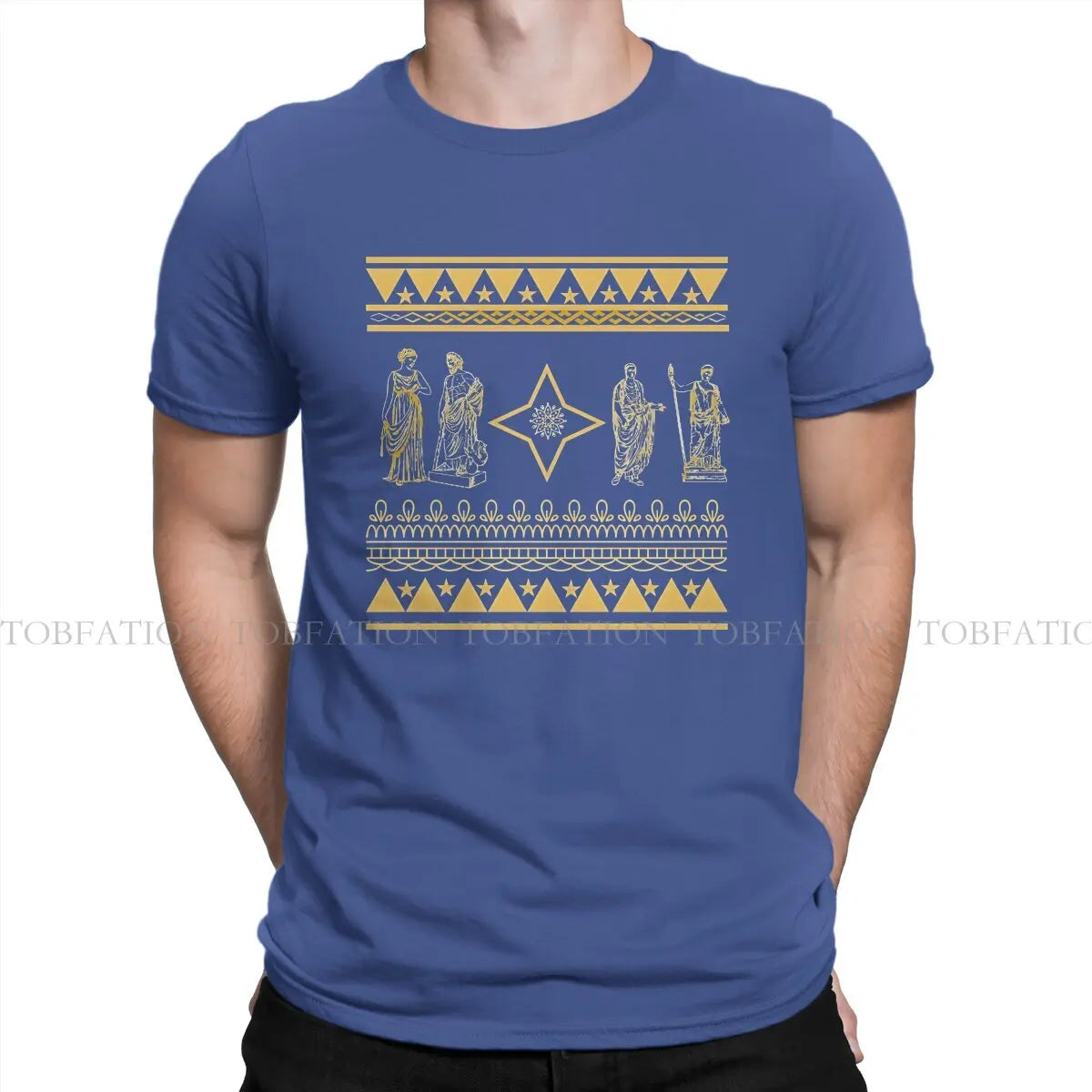 Kalos Ancient Greece Harajuku TShirt Ancient Rome Creative Tops Comfortable T Shirt Male Clothes