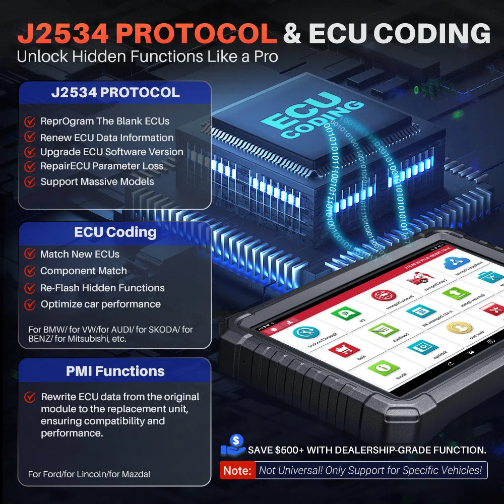 LAUNCH X431 PRO3S+ ELITE ECU Programming J2534 CANFD DOIP Online Coding All System car Diagnostic Tool work with I-TPMS X-PROG 3