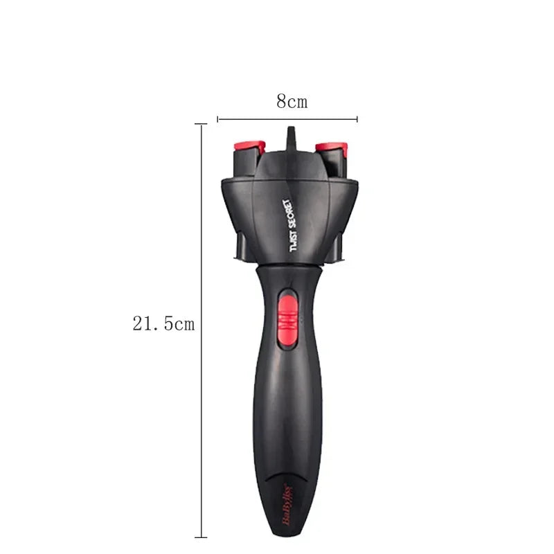 DIY Electric Hair Braider, Automatic Knitted Device, Two Strands Twist Braid Maker, Electric Hair Styling Tool