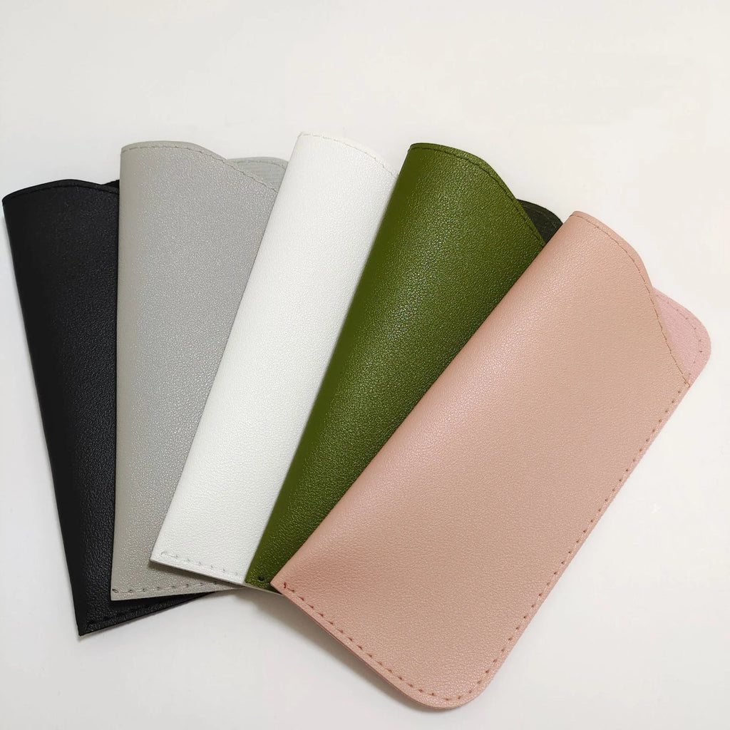 Glasses Case Soft Case Eyeglasses Holder Eyewear Pouch Portable Spectacle Case For Travel Storage Eyewear