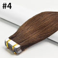 Tape In Hair Extensions 100% Remy human Hair Cuticle Skin Weft Seamless Adhesive Tape Hair Extensions 50G /set 20pc Best Quality