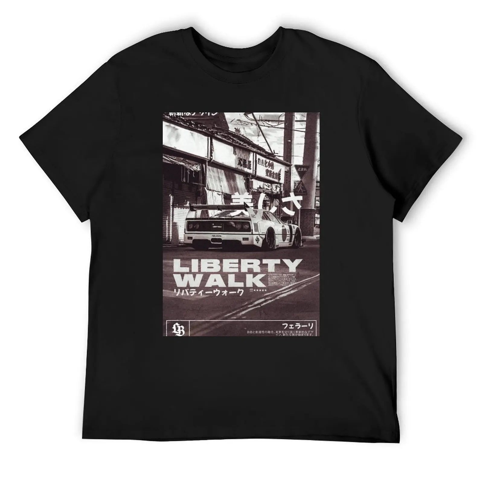 Liberty Walk V.3 T-Shirt graphics Blouse tees t shirt men