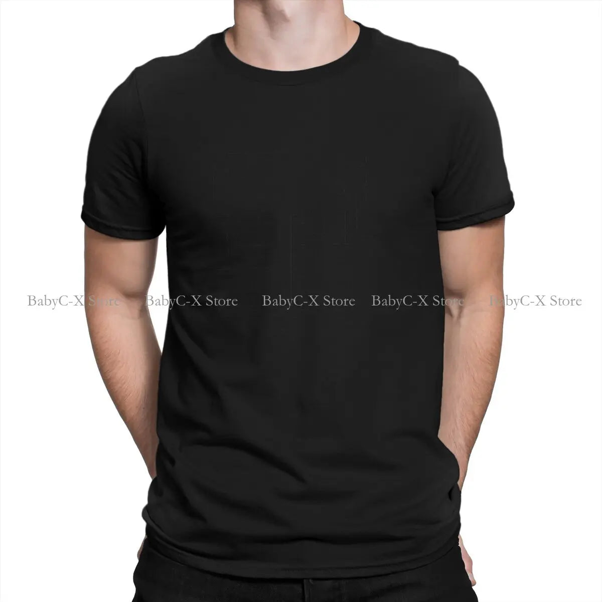 Black Round Collar TShirt Neco Arc NECOARC Cat Classic T Shirt Men Clothes New Design