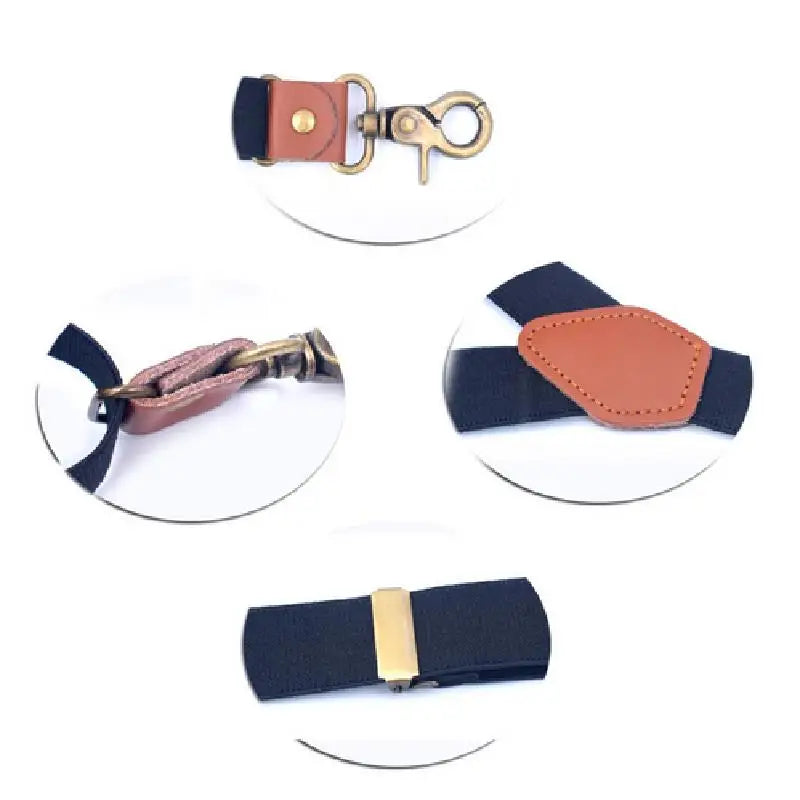 Vintage Men's Suspenders New 3 Hooks Suspenders Man For Pants Casual Mens Trouser Suspenders Fashion Adjustable Braces