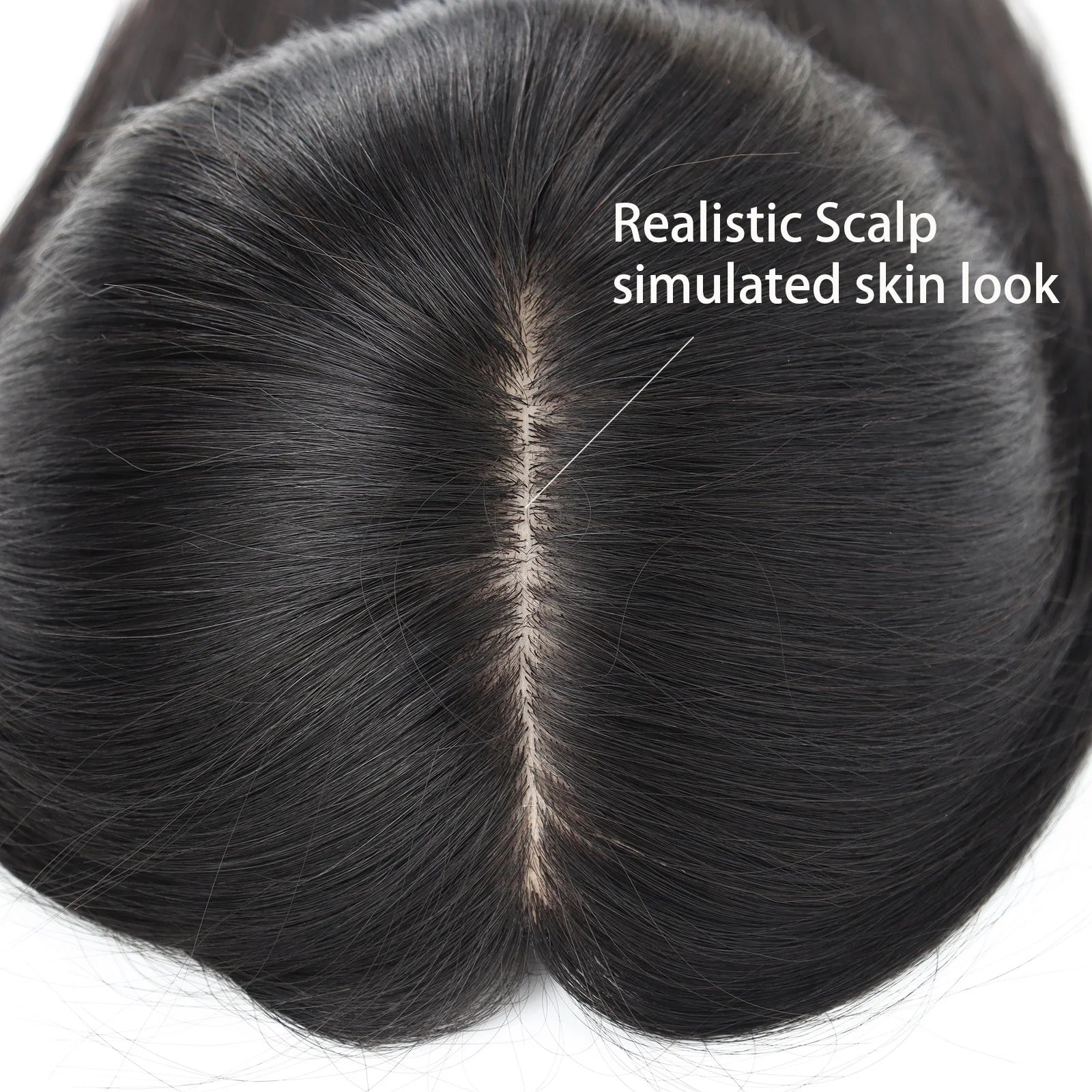 Medical Wig Real Virgin Human Hair Silk Top Natural Look Soft Light Breathable Elastic Net Comfortable Wearing for Women