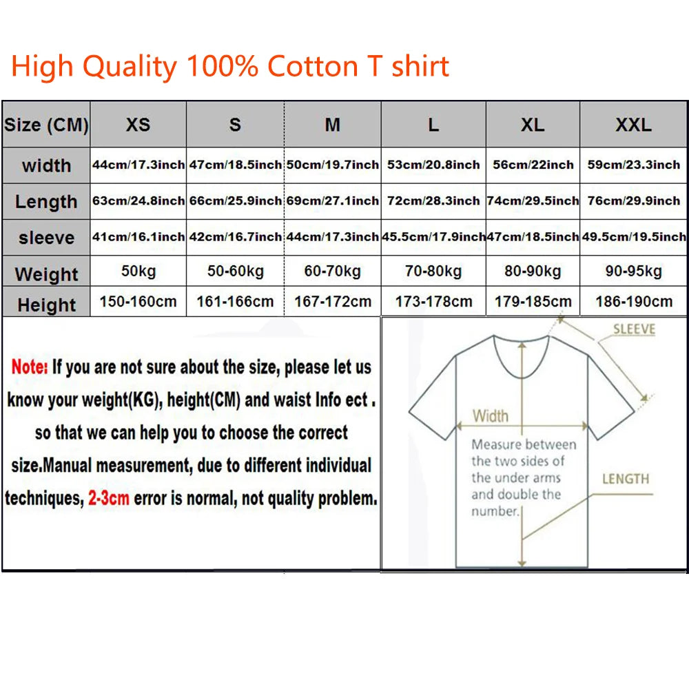 Hell T-Shirts for Men Ultrakill Humorous High Quality Cotton Tees Crewneck Short Sleeve T Shirts Printing Clothes Streetwear