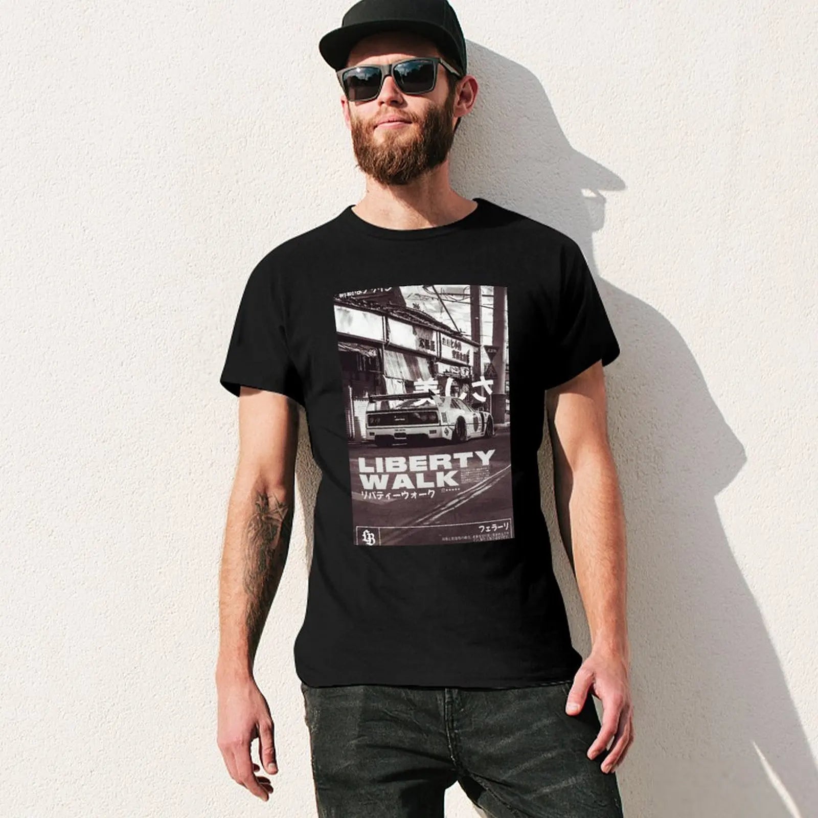Liberty Walk V.3 T-Shirt graphics Blouse tees t shirt men