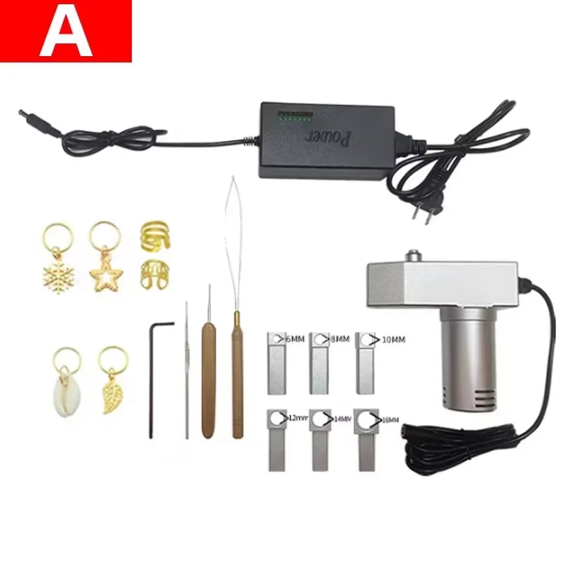 Portable Automatic Hair Braiding Machine Electric Hair Styling Tool Fast Braider For DIY Dreadlocks Hair Weaving Salon Professio